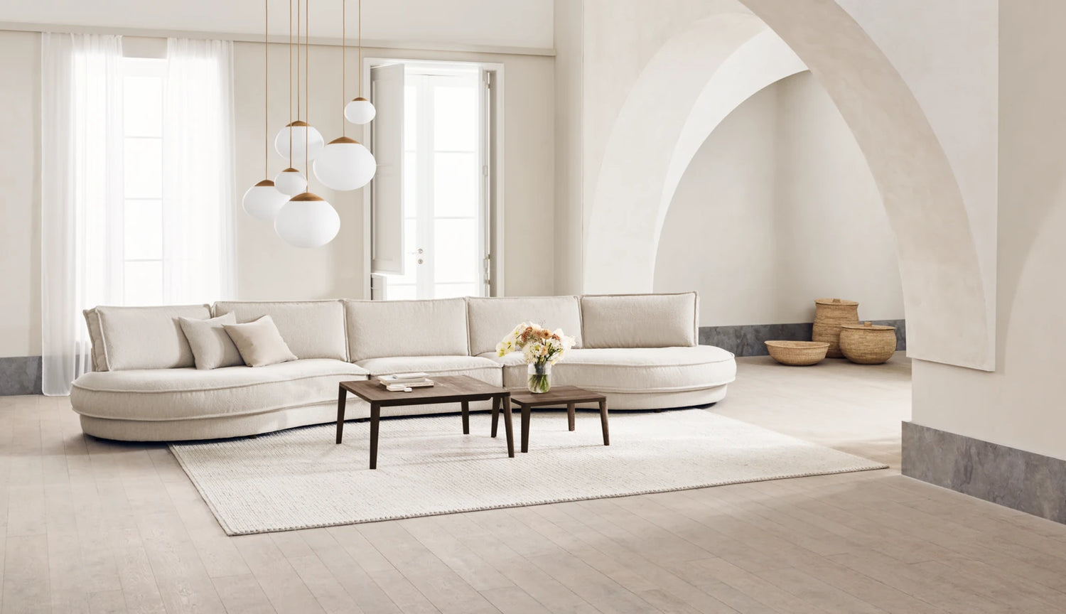 Graceful Couchtisch aus massiver Eiche 90 x 90 x H32 cm - ZEN ZONE Furniture