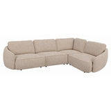 Ecksofa NORRIS, Anna #2 light beige, 309x219x80 cm