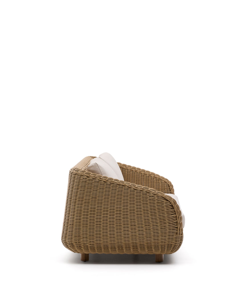 3-Sitzer-Sofa Meria aus synthetischem Rattan 208 cm - ZEN ZONE Furniture
