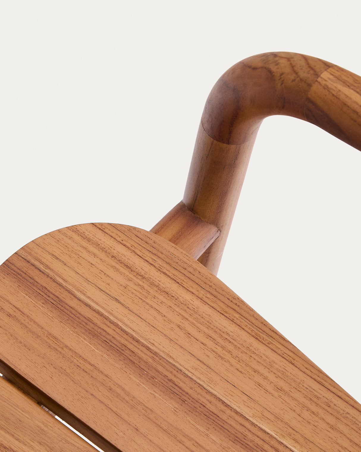 Outdoor-Hocker Turqueta aus massivem Teakholz FSC 100%, Höhe 65 cm