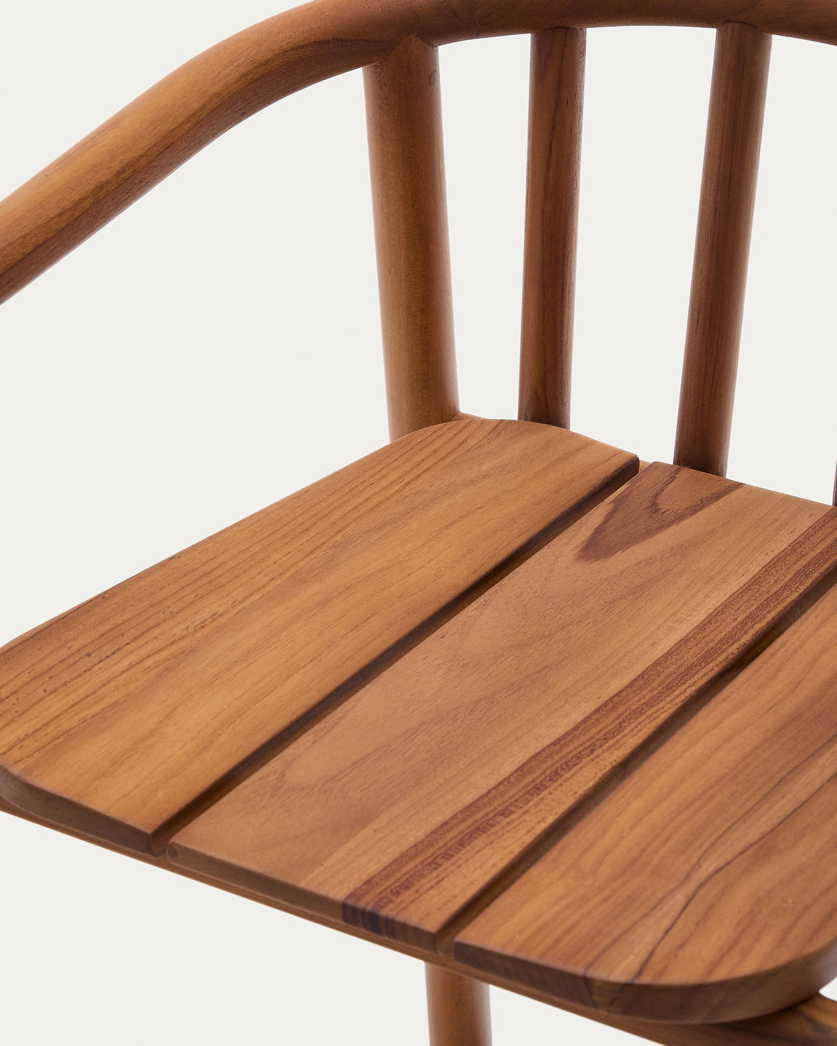 Outdoor-Hocker Turqueta aus massivem Teakholz FSC 100%, Höhe 65 cm
