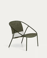 Stapelbarer Sessel Atrani aus verzinktem Stahl und Seil - ZEN ZONE Furniture