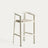 Hocker Erice aus Aluminium und Seil, 75 cm - ZEN ZONE Furniture