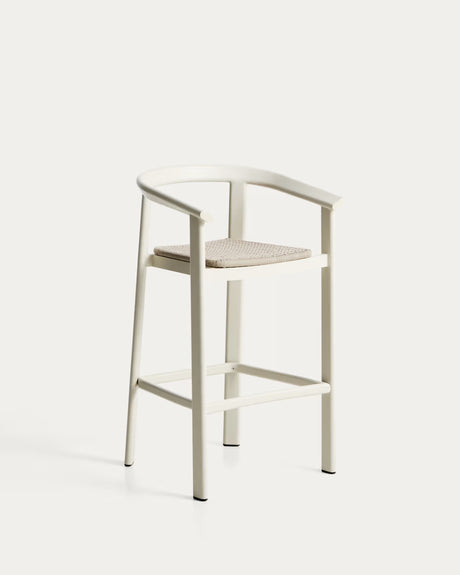 Hocker Erice aus Aluminium und Seil, 75 cm - ZEN ZONE Furniture