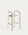 Hocker Erice aus Aluminium und Seil, 75 cm - ZEN ZONE Furniture