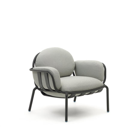 Joncols Gartensessel aus Aluminium mit Finish in Grau - ZEN ZONE Furniture