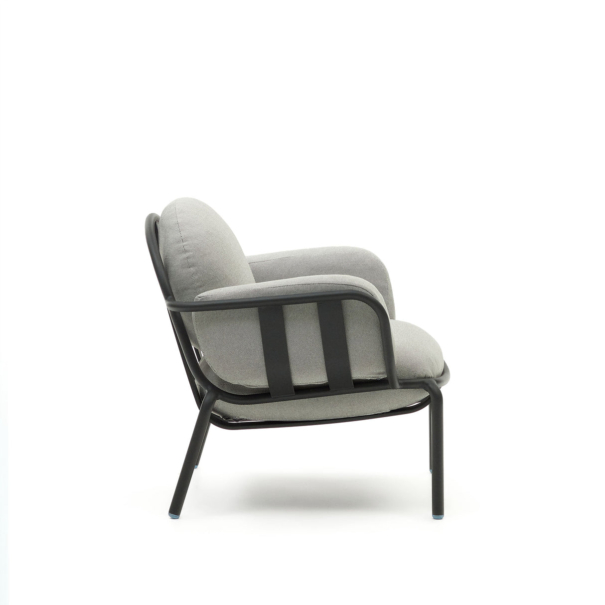 Joncols Gartensessel aus Aluminium mit Finish in Grau - ZEN ZONE Furniture