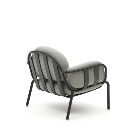 Joncols Gartensessel aus Aluminium mit Finish in Grau - ZEN ZONE Furniture