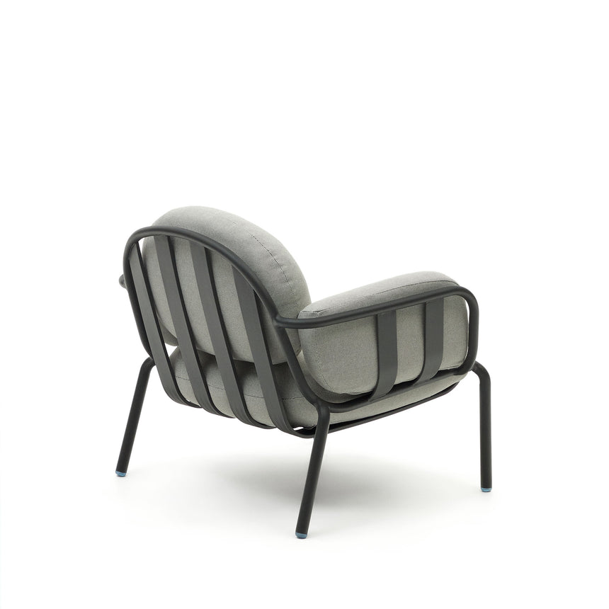 Joncols Gartensessel aus Aluminium mit Finish in Grau - ZEN ZONE Furniture