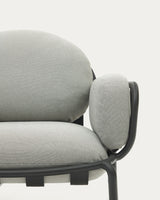 Joncols Gartensessel aus Aluminium mit Finish in Grau - ZEN ZONE Furniture