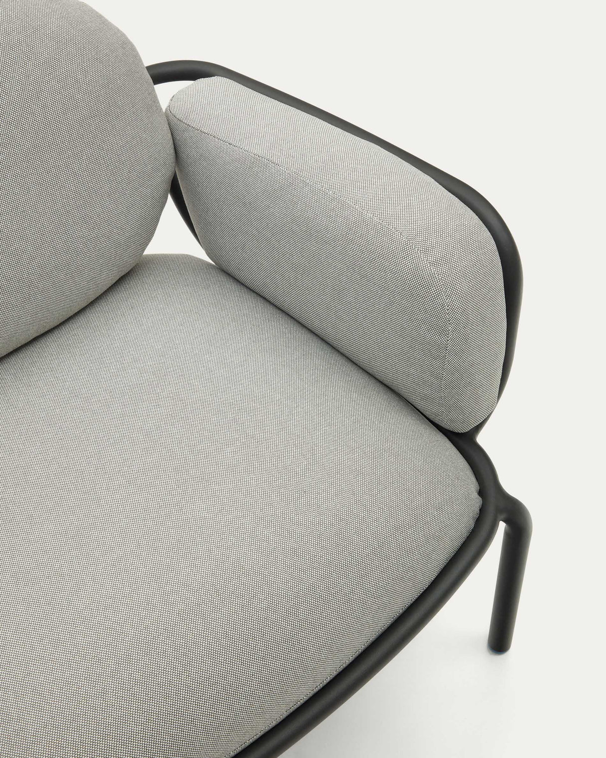 Joncols Gartensessel aus Aluminium mit Finish in Grau - ZEN ZONE Furniture