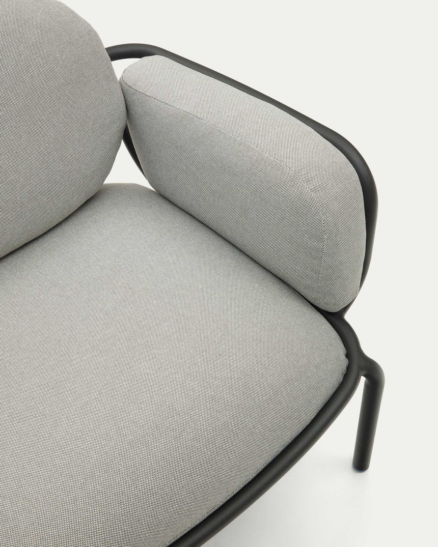Joncols Gartensessel aus Aluminium mit Finish in Grau - ZEN ZONE Furniture