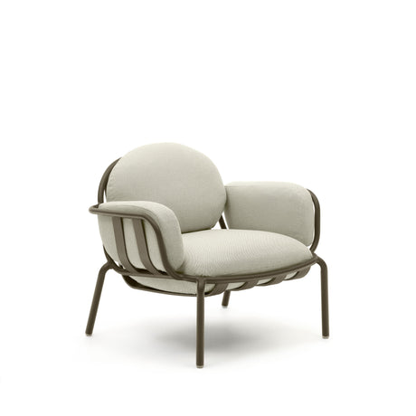Joncols Gartensessel aus Aluminium mit Finish in Grün - ZEN ZONE Furniture