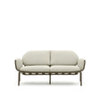 Joncols 2-Sitzer-Gartensofa aus Aluminium mit Finish in Grün 165 cm - ZEN ZONE Furniture