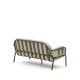 Joncols 2-Sitzer-Gartensofa aus Aluminium mit Finish in Grün 165 cm - ZEN ZONE Furniture