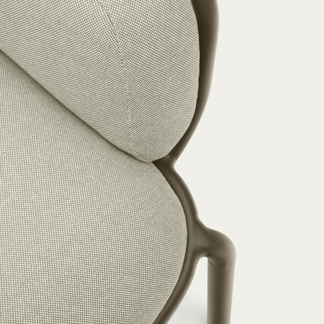 Joncols 2-Sitzer-Gartensofa aus Aluminium mit Finish in Grün 165 cm - ZEN ZONE