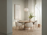 Piro Esstisch aus Eiche / Furnier geölt Ø125 cm - ZEN ZONE Furniture