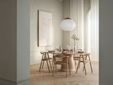 Piro Esstisch aus Eiche / Furnier geölt Ø125 cm - ZEN ZONE Furniture