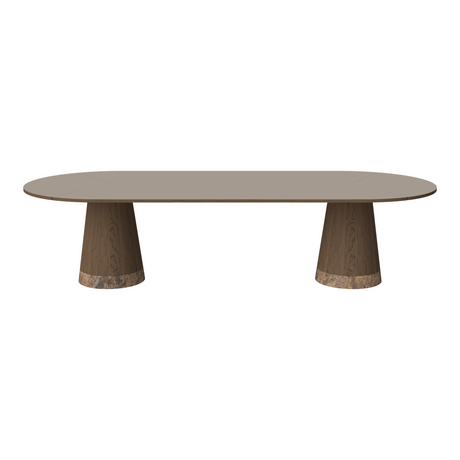 Piro Grand Esstisch aus Eiche / Furnier 305x125 cm - ZEN ZONE Furniture