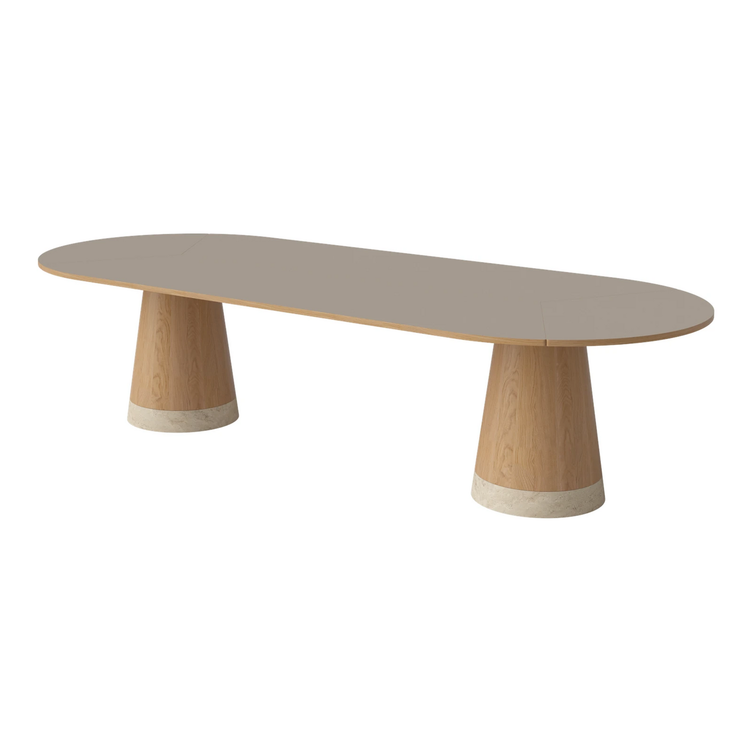 Piro Grand Esstisch aus Eiche / Furnier 305x125 cm - ZEN ZONE Furniture