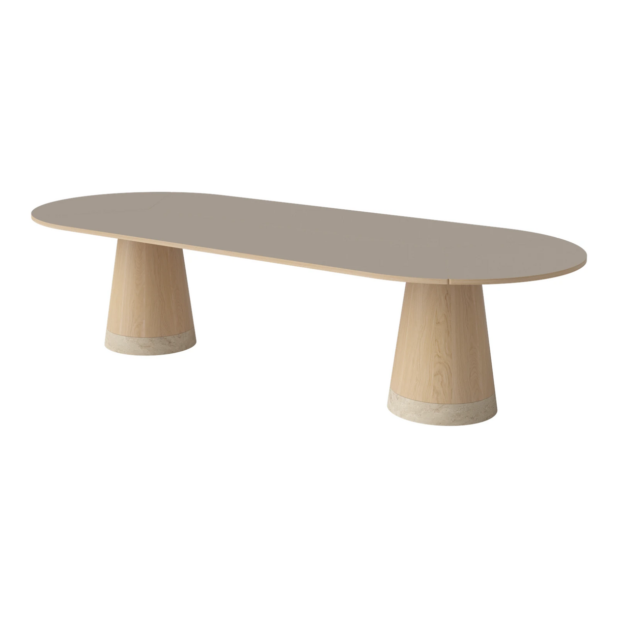 Piro Grand Esstisch aus Eiche / Furnier 305x125 cm - ZEN ZONE Furniture