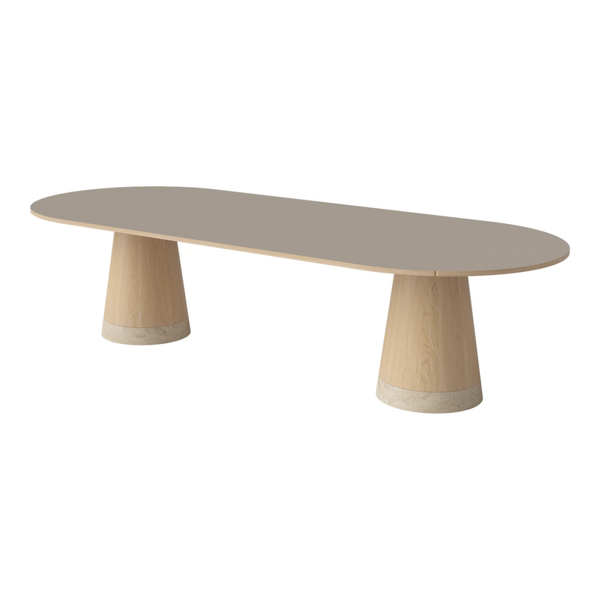 Piro Grand Esstisch aus Eiche / Furnier 305x125 cm - ZEN ZONE Furniture