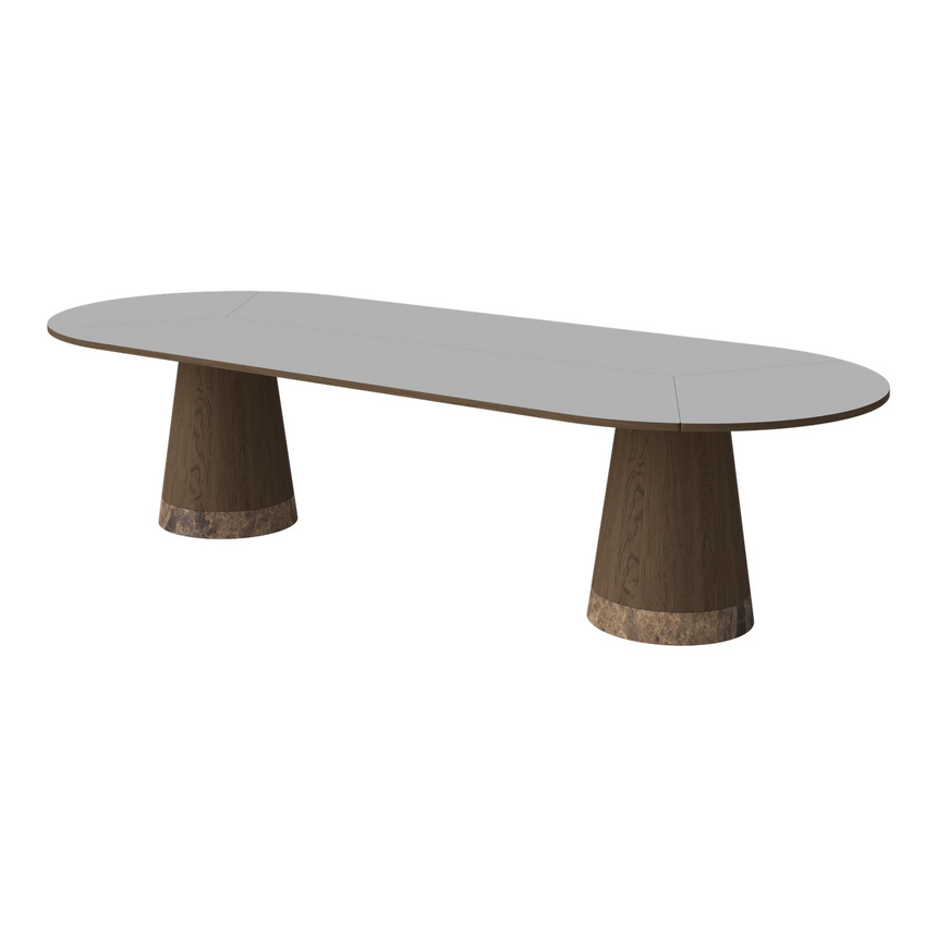 Piro Grand Esstisch aus Eiche / Furnier 305x125 cm - ZEN ZONE Furniture