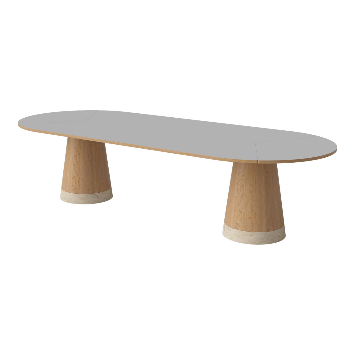 Piro Grand Esstisch aus Eiche / Furnier 305x125 cm - ZEN ZONE Furniture