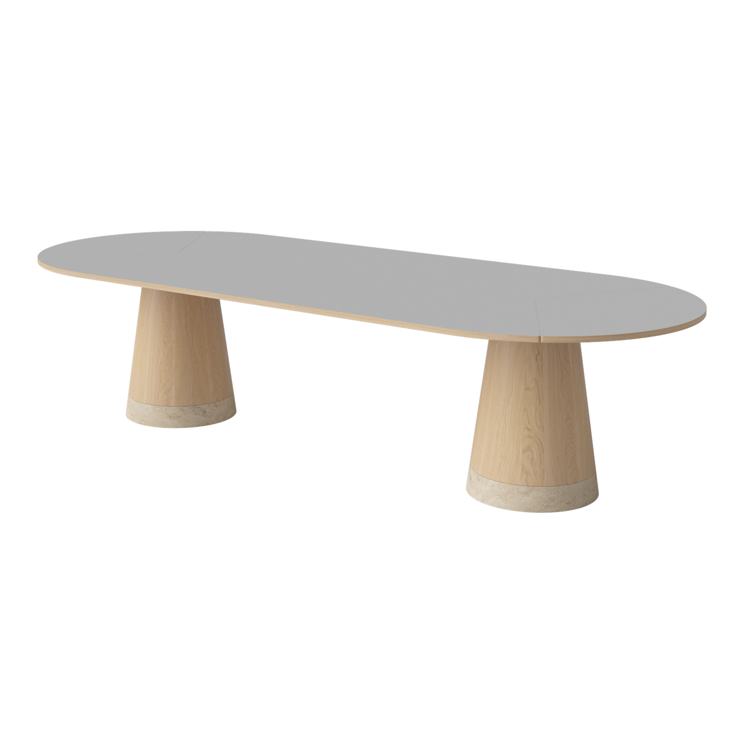 Piro Grand Esstisch aus Eiche / Furnier 305x125 cm - ZEN ZONE Furniture