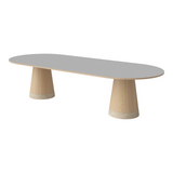 Piro Grand Esstisch aus Eiche / Furnier 305x125 cm - ZEN ZONE Furniture