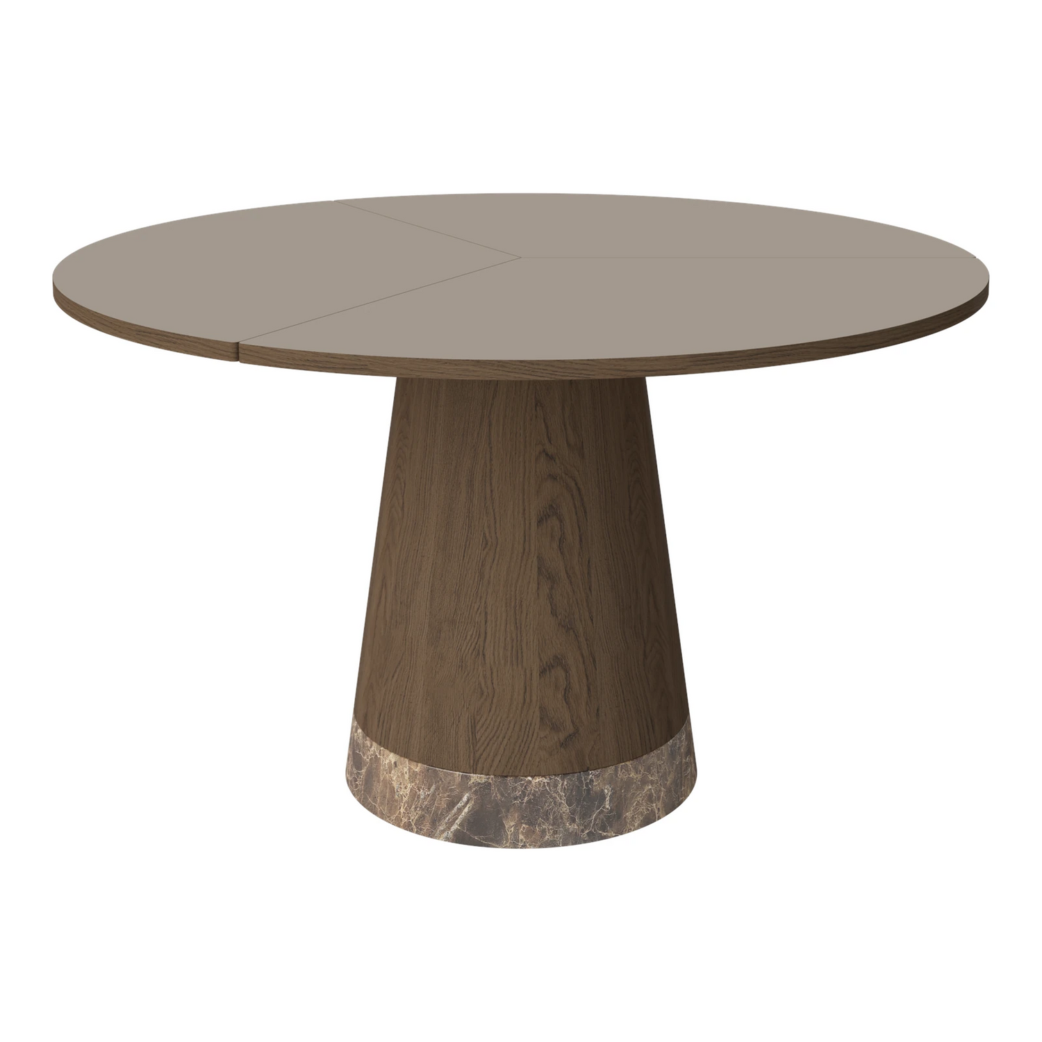 Piro Esstisch aus Eiche / Furnier geölt Ø160 cm - ZEN ZONE Furniture