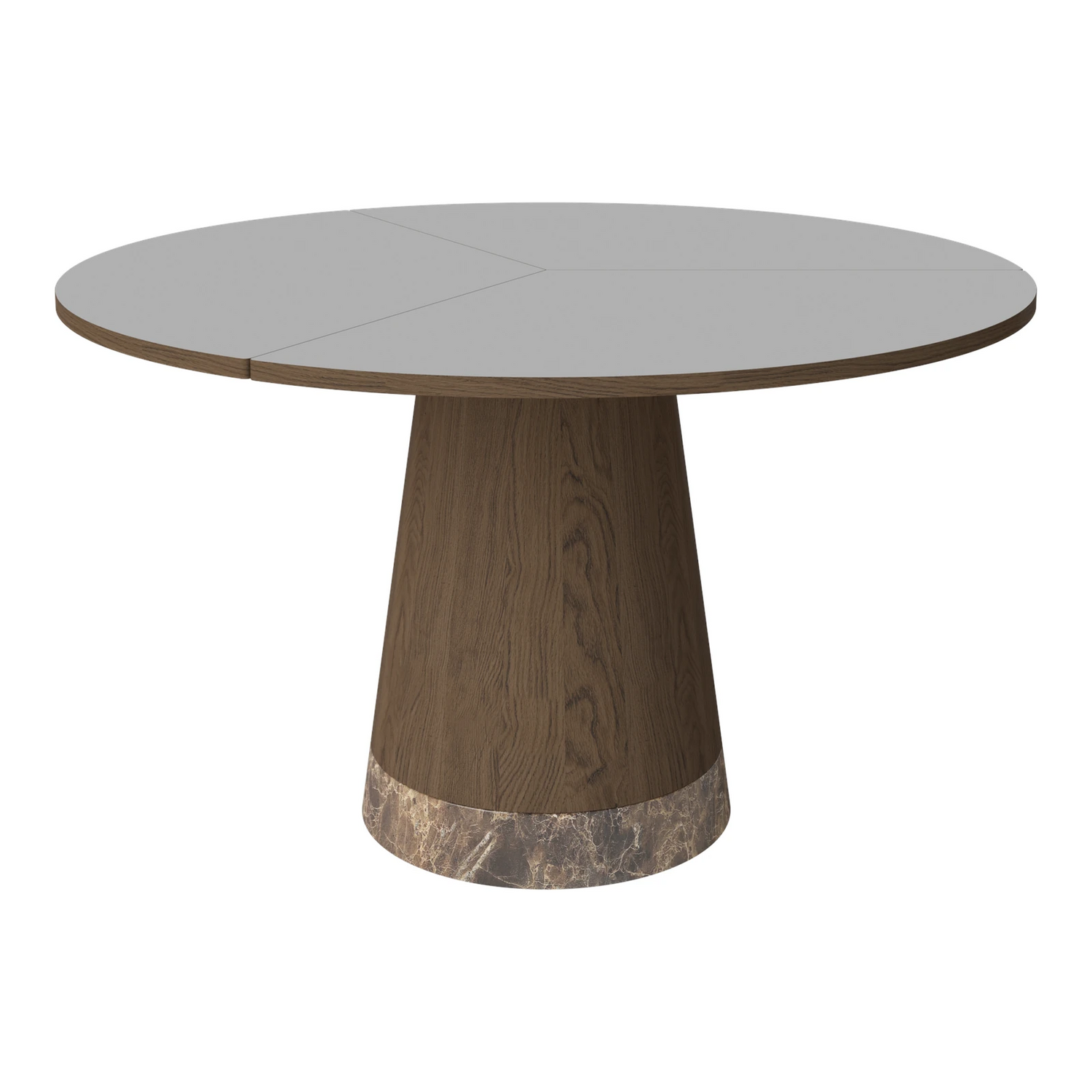 Piro Esstisch aus Eiche / Furnier geölt Ø160 cm - ZEN ZONE Furniture