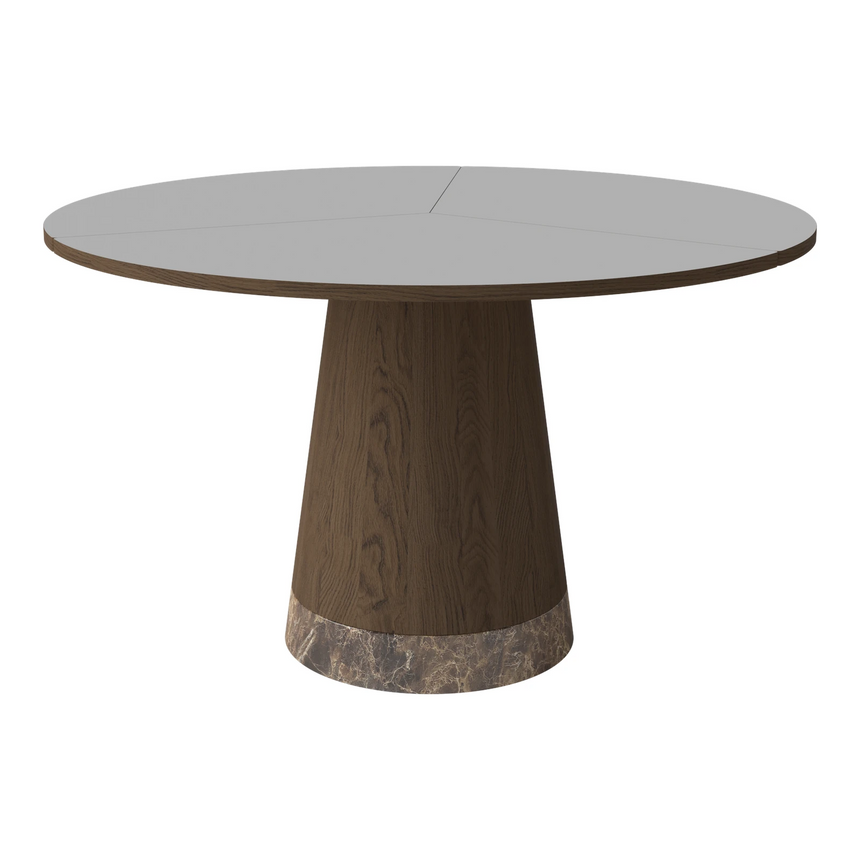Piro Esstisch aus Eiche / Furnier geölt Ø125 cm - ZEN ZONE Furniture