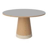 Piro Esstisch aus Eiche / Furnier geölt Ø125 cm - ZEN ZONE Furniture