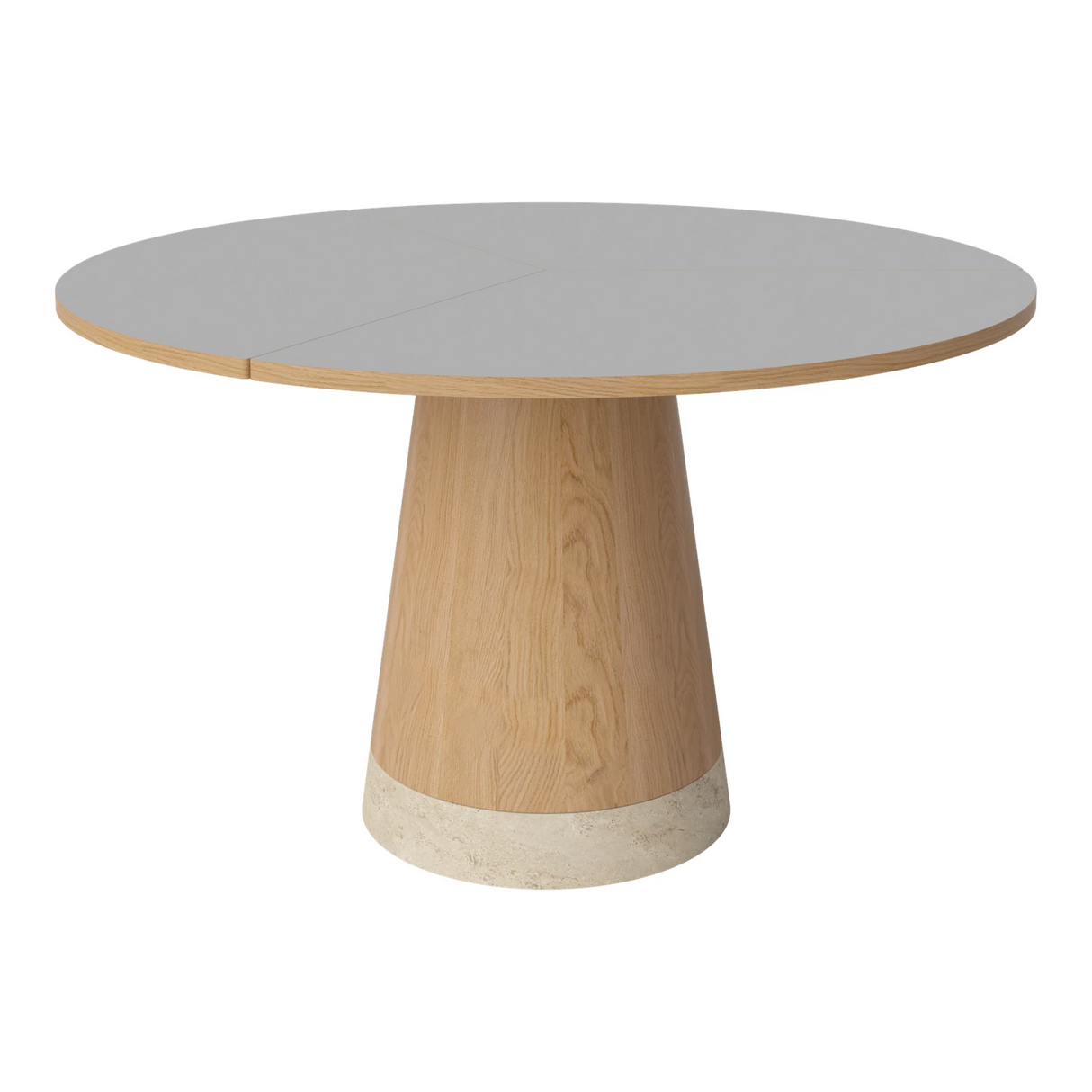 Piro Esstisch aus Eiche / Furnier geölt Ø160 cm - ZEN ZONE Furniture