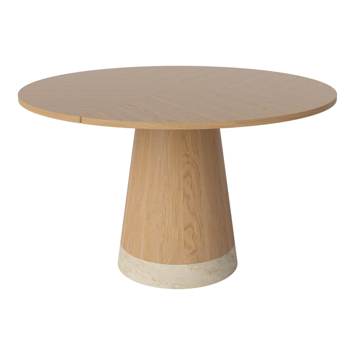 Piro Esstisch aus Eiche / Furnier geölt Ø160 cm - ZEN ZONE Furniture