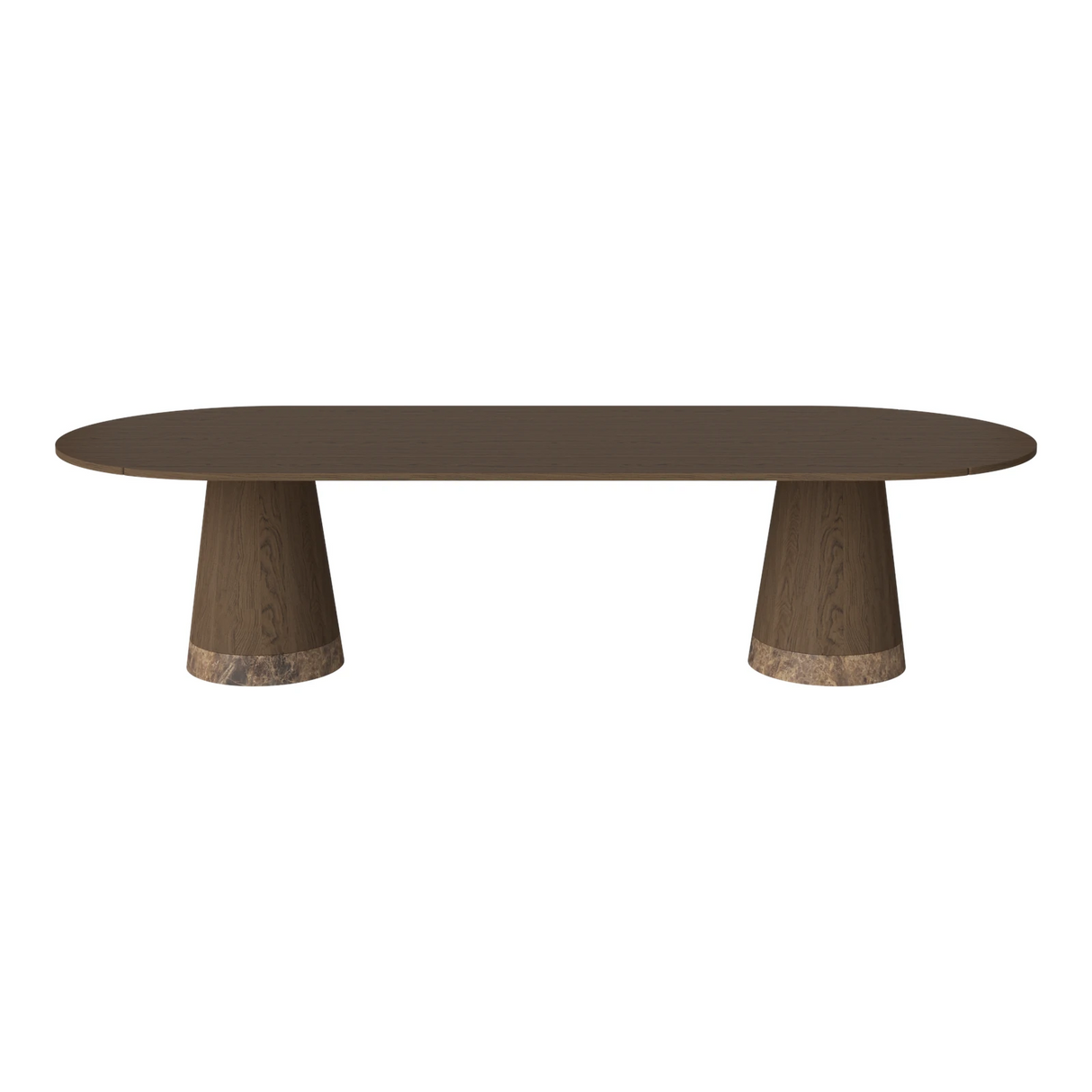 Piro Grand Esstisch aus Eiche / Furnier 305x125 cm - ZEN ZONE Furniture