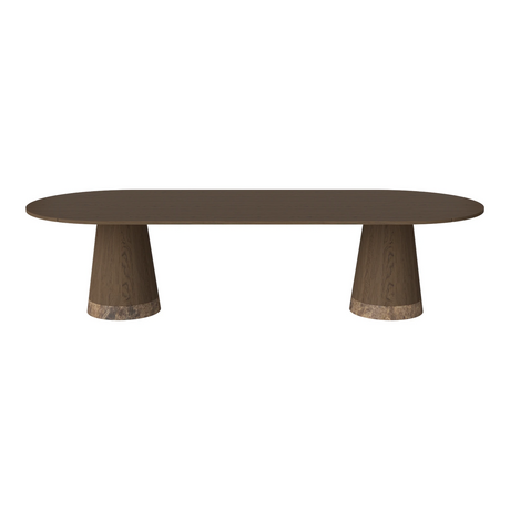 Piro Grand Esstisch aus Eiche / Furnier 305x125 cm - ZEN ZONE Furniture