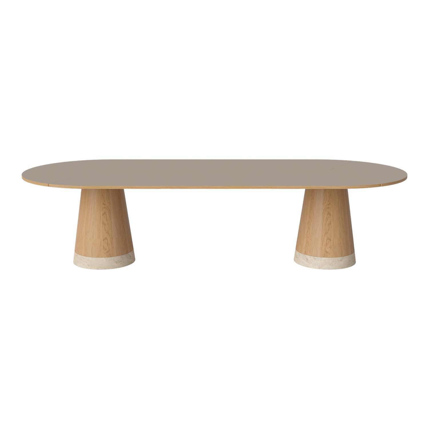 Piro Grand Esstisch aus Eiche / Furnier 305x125 cm - ZEN ZONE Furniture