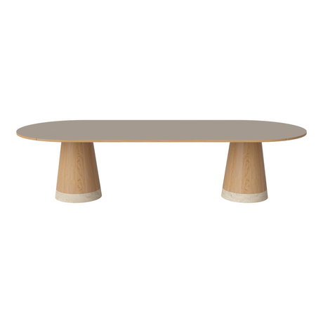 Piro Grand Esstisch aus Eiche / Furnier 305x125 cm - ZEN ZONE Furniture