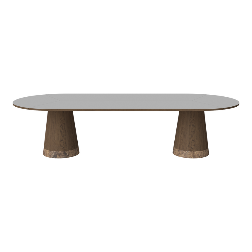 Piro Grand Esstisch aus Eiche / Furnier 305x125 cm - ZEN ZONE Furniture