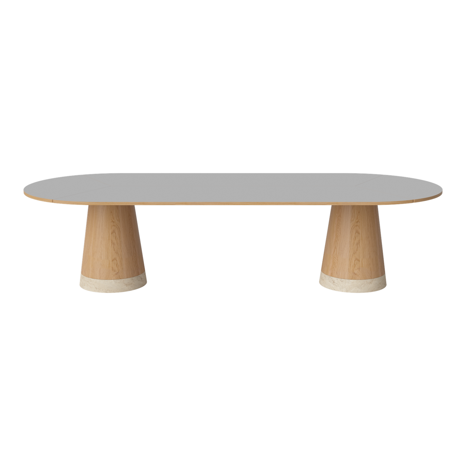 Piro Grand Esstisch aus Eiche / Furnier 305x125 cm - ZEN ZONE Furniture