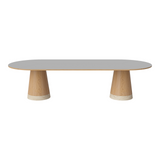 Piro Grand Esstisch aus Eiche / Furnier 305x125 cm - ZEN ZONE Furniture
