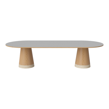 Piro Grand Esstisch aus Eiche / Furnier 305x125 cm - ZEN ZONE Furniture