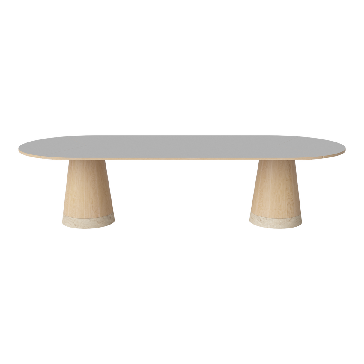 Piro Grand Esstisch aus Eiche / Furnier 305x125 cm - ZEN ZONE Furniture