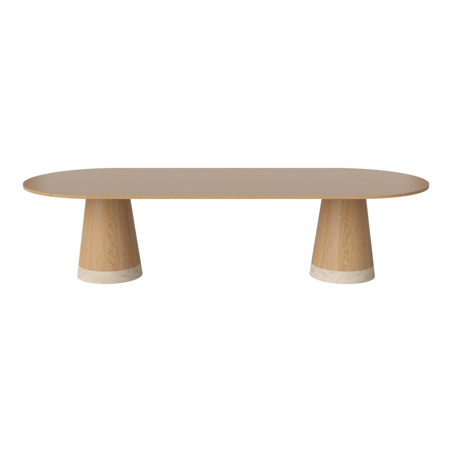 Piro Grand Esstisch aus Eiche / Furnier 305x125 cm - ZEN ZONE Furniture