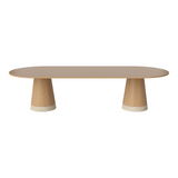 Piro Grand Esstisch aus Eiche / Furnier 305x125 cm - ZEN ZONE Furniture