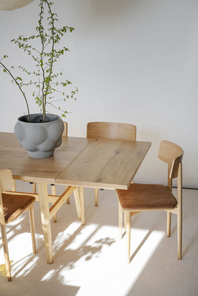 Plainfield Ansteckplatte 50 cm aus geölter Wild-Eiche - ZEN ZONE Furniture