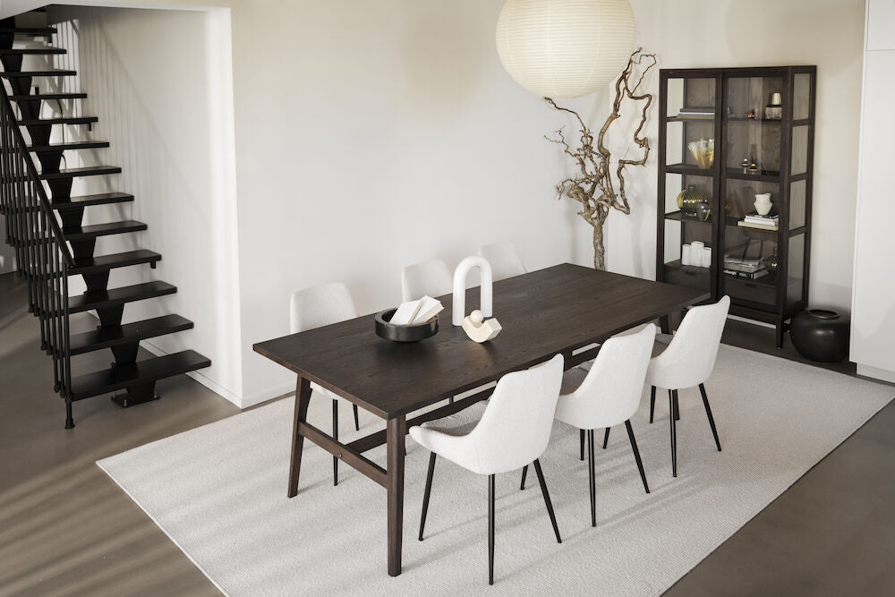 PLAINFIELD Esstisch Braun 220x100x75cm - ZEN ZONE