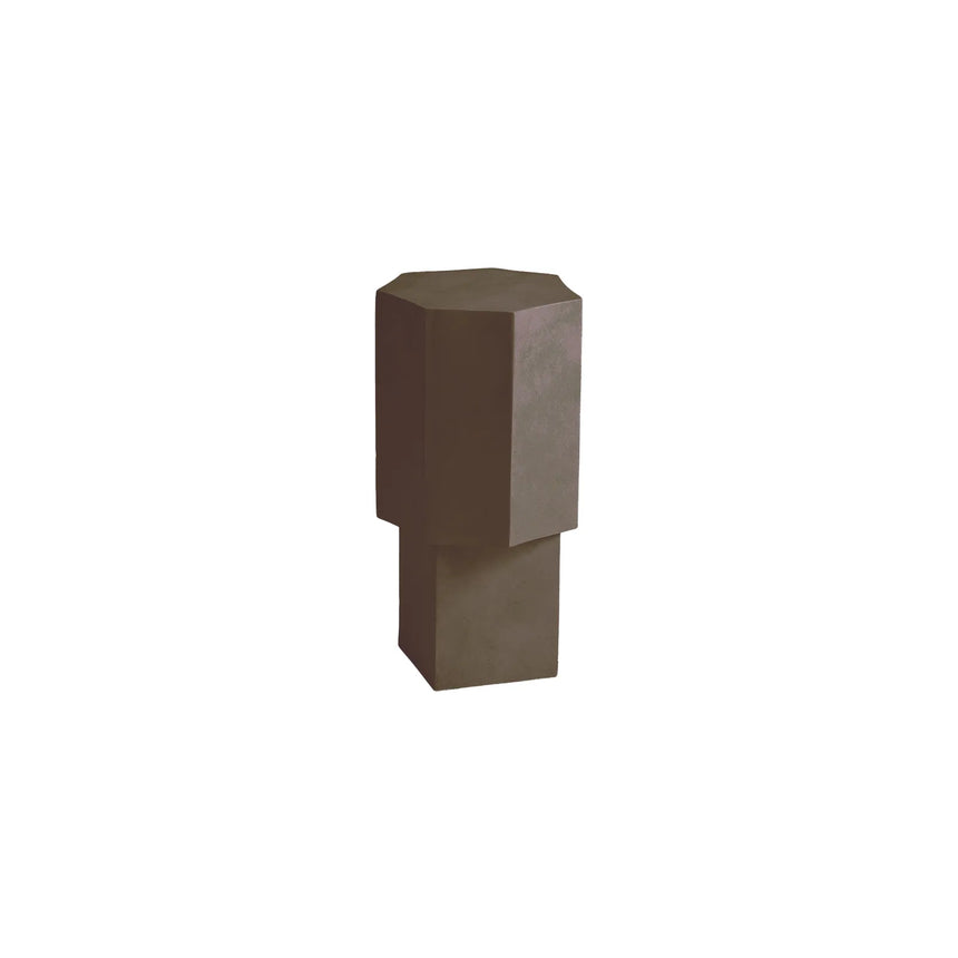 Beistelltisch Quartz aus Beton, 26×26×56 cm - ZEN ZONE Furniture